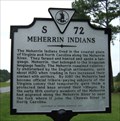 Image for Meherrin Indians