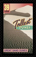 Image for 39¢  Stamp of the "Tallest Dunes: Great Sand Dunes" - Mosca, Colorado