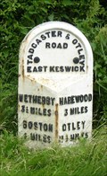 Image for Milestone - Harewood Road, East Keswick, Yorkshire, UK.