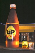 Image for L&P Bottle, Paeroa. New Zealand.