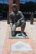 Image for Texas Rangers Unveil Pudge Rodriguez Statue outside Globe Life Field - Arlington, TX