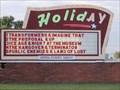 Image for Holiday Drive-In Sign - Reo, IN