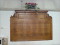 Image for Roll of Honour, St Mary’s Church, Northill, Beds, UK