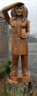 Image for Cigar Store Indian - Riverhead, New York.
