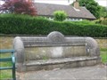 Image for Stone Seat with Plaque - Church Way, Thorpe Malsor, Northamptonshire, UK