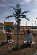 Image for Electric Palm Trees at the Galaxy Drive-In -- Ennis TX
