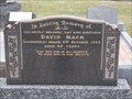 Image for David Mack - General Cemetery, Wollongong, NSW
