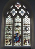 Image for Stained Glass, St Mary’s Church, North Mymms, Herts, UK