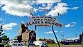 Image for "You Are Now Entering The World Famous Alaska Highway"