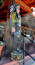 Image for Twin Rocks Trading Post Cigar Store Indian #1 ~ Bluff, Utah