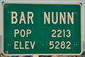 Image for Bar Nunn, Wyoming ~ Population 2213