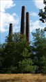Image for Three lonely chimneys near Braubach - Germany - Rhineland/Palantine