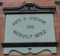 Image for 1892 - Hope And Anchor Pub - Pontefract, UK