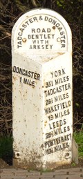 Image for Milestone - A358, York Road, Doncaster, Yorkshire, UK.