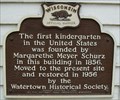 Image for First Kindergarten Historical Marker