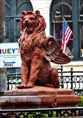 Image for Lion with Wings on Fountain - Savannah, GA