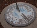 Image for Sundial at Ringmer Village, Sussex, UK.