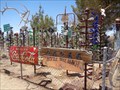 Image for A visit to Elmer Long’s Bottle Tree Ranch - Route 66, California.