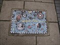 Image for Meridian Line Mosaic - Waltham Abbey, Essex, UK