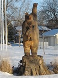 Image for Wooden Bear Statue, Sanborn, IA