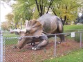 Image for Stegasaurus and Brontesaurus - Odette Sculpture Garden - Windsor, Ontario