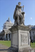 Image for Horace's Odes & Virgil's Aeneid -- Statue of King George II -- Old Royal Naval College, Greenwich, London, UK