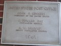 Image for Donalds Post Office - 1961 - Donalds, South Carolina