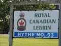 Image for "Royal Canadian Legion Branch 93" - Hythe, Alberta