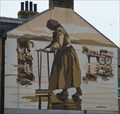 Image for Cockle picker mural - Poulton Road, Morecambe, Lancashire, Uk.