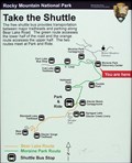 Image for You Are Here - Moraine Park Bus Stop - Rocky Mountains National Park