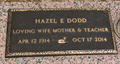 Image for 100 - Hazel E. Dodd - Memorial Park Cemetery - OKC, OK