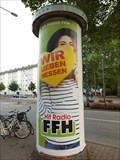 Image for Concrete Advertising Column - Adolf-Miersch-Straße - Frankfurt am Main - Germany - Hessen