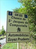 Image for Way Marker GR 65 La via Podiensis - Bessuéjouls, France