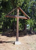 Image for Wooden Cross at the Road to Bellwald - Fürgangen, VS, Switzerland