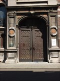 Image for Doorway of Voormalig provincieraadsgebouw in Hasselt - Limburg / Belgium