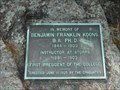 Image for Benjamin Franklin Koons - Storrs, CT