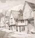 Image for “Old Sun Inn, Saffron Walden” by William Palmer Robins – Old Sun Inn, Church St, Saffron Walden, Essex, UK