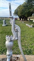 Image for Water Pump - Mount Hope Cemetery, Mount Hope, KS