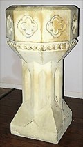 Image for Baptismal Font - Christ Church  - Laxey, Isle of Man