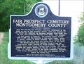 Image for Fair Prospect Cemetery Montgomery County - Highland Home, AL