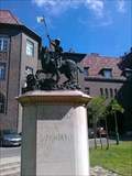 Image for Saint George, the dragon killer statue - Szeged, Hungary