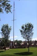 Image for RCMP Parade Ground Flag Pole -- Royal Canadian Mounted Police Depot, Regina SK CAN