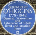 Image for Bernardo O'Higgins - The Vineyard, Richmond, London, UK