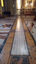 Image for Meridian in the Cathedral in Acireale, Sicily, Italy