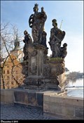 Image for Sculptural group of St. Barbara, St. Margaret and St. Elizabeth on Charles Bridge / Sousoší Sv. Barbory, Sv. Markéty a Sv. Alžbety na Karlove moste (Prague)