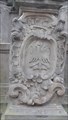 Image for Coat of Arms of Moravia on Marian Plaque Column - Pardubice - Czech Republic
