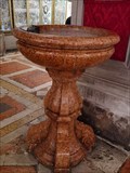 Image for Pila de agua bendita en la Iglesia San Salvador - Venecia,Italia