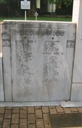 Image for World War I - These Our War Dead Monument - Murfreesboro, TN