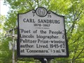 Image for Carl Sandburg 1878-1967 (P-75)