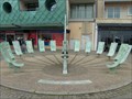 Image for The Esplanade Sundial Chairs - Satellite Oddity - Porthcawl, Wales